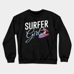 Surfer girl Crewneck Sweatshirt